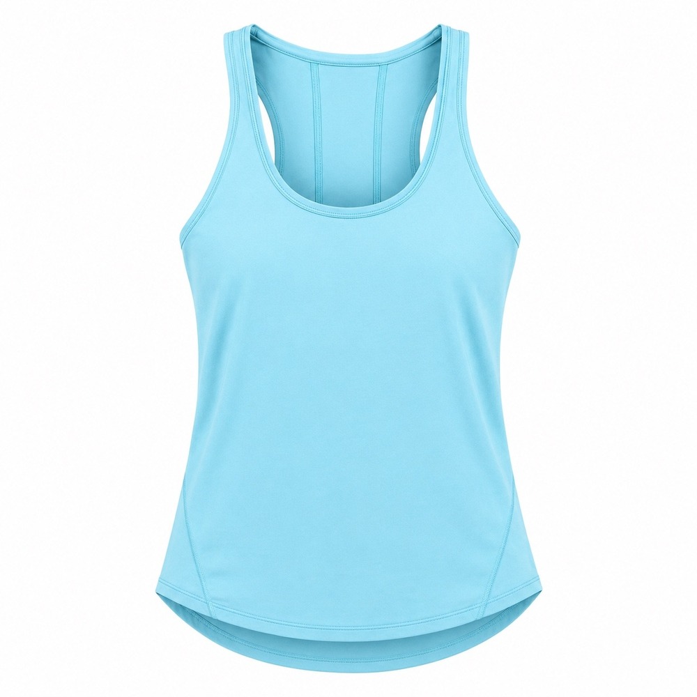 Sweaty Betty Racerback tank Top XL Tee gym sporty yoga gorpcore athleisure blue
